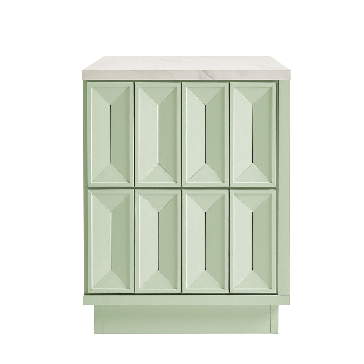 Mabry 23 Inch Geometric Faceted Two Drawer Nightstand by Modway, photo 14 of 40