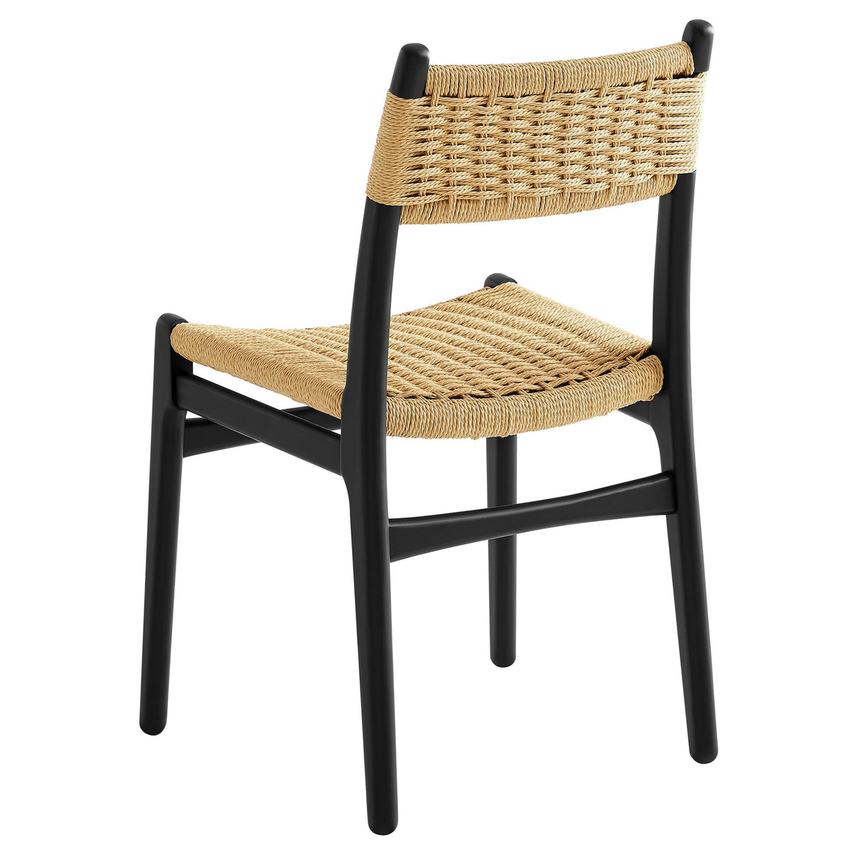 Wynn Rope and Wood Dining Side Chair by Modway, photo 5 of 30