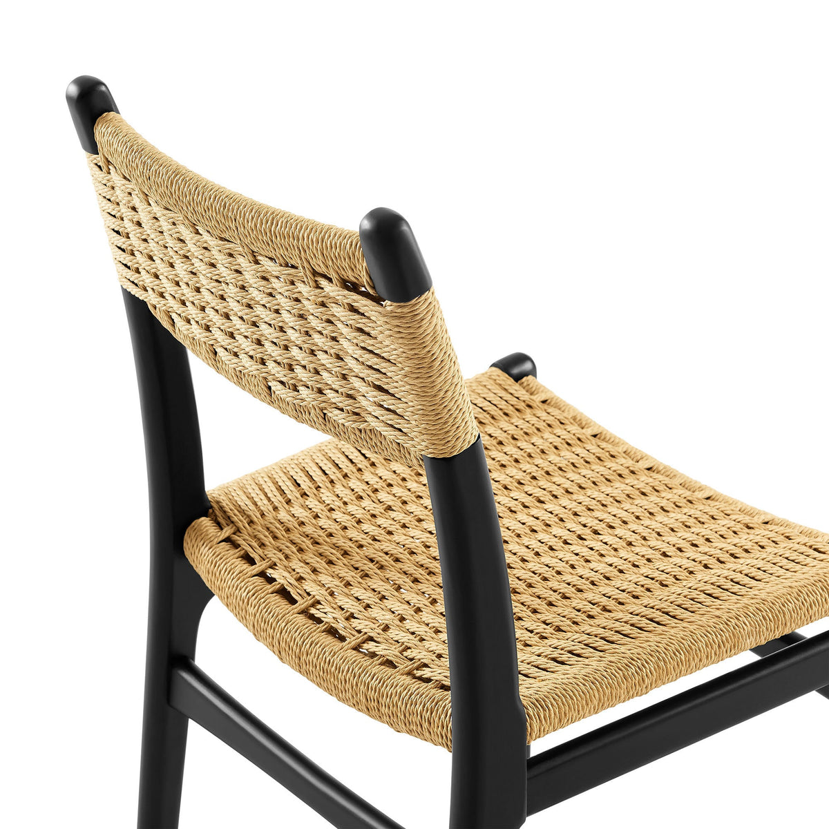 Wynn Rope and Wood Dining Side Chair by Modway, photo 8 of 30