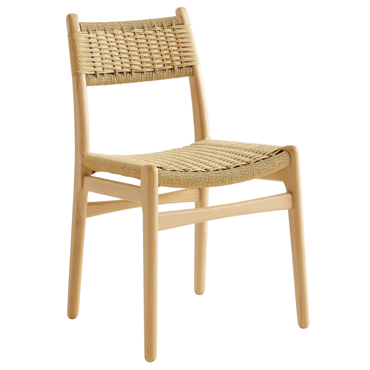 Wynn Rope and Wood Dining Side Chair by Modway, photo 11 of 30