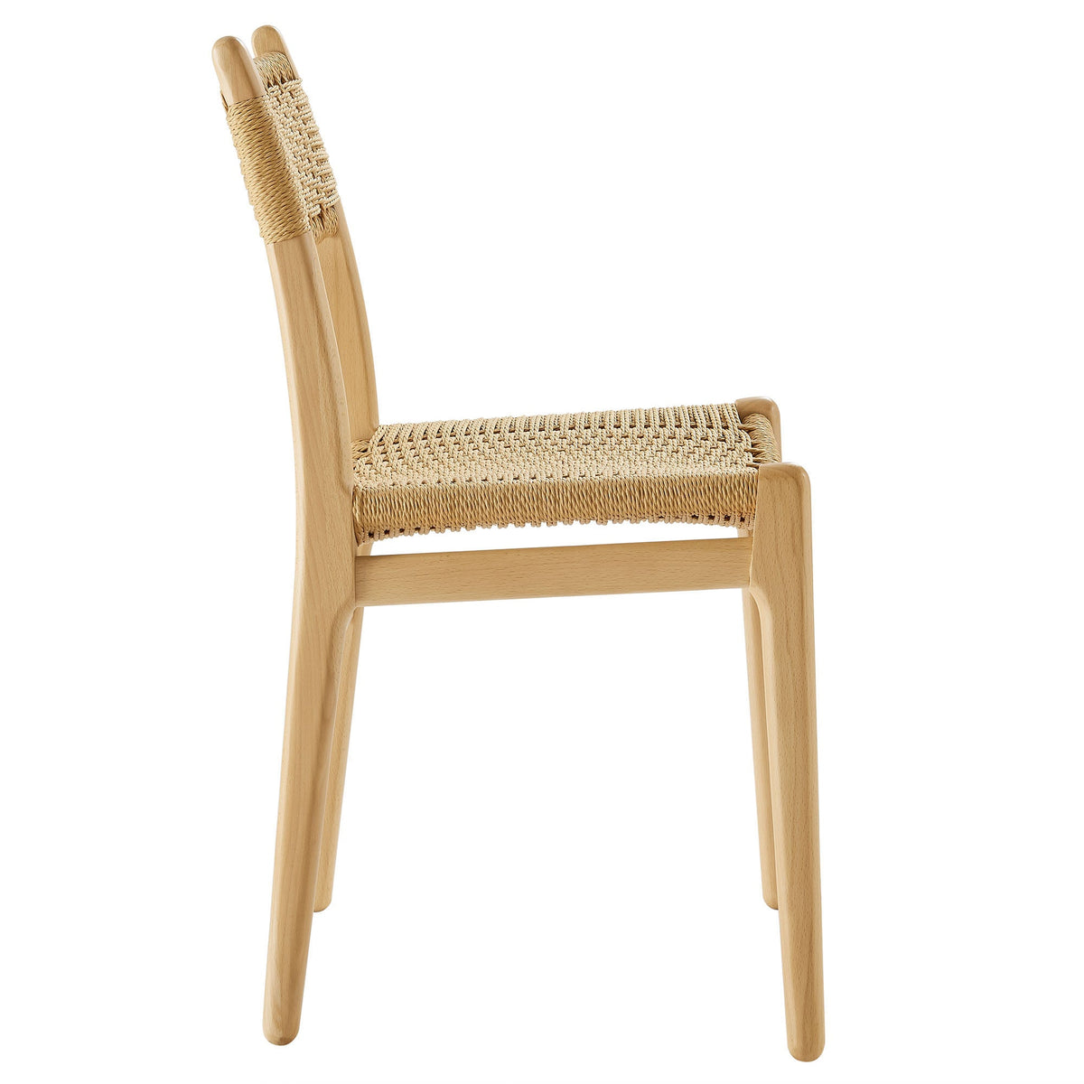 Wynn Rope and Wood Dining Side Chair by Modway, photo 14 of 30