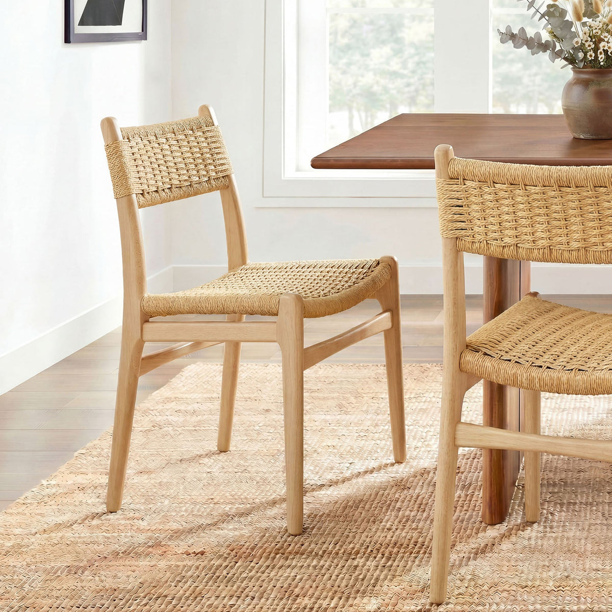 Wynn Rope and Wood Dining Side Chair by Modway, photo 19 of 30