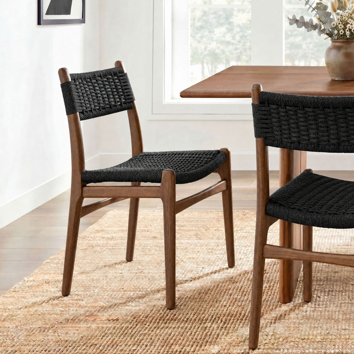 Wynn Rope and Wood Dining Side Chair by Modway, photo 29 of 30
