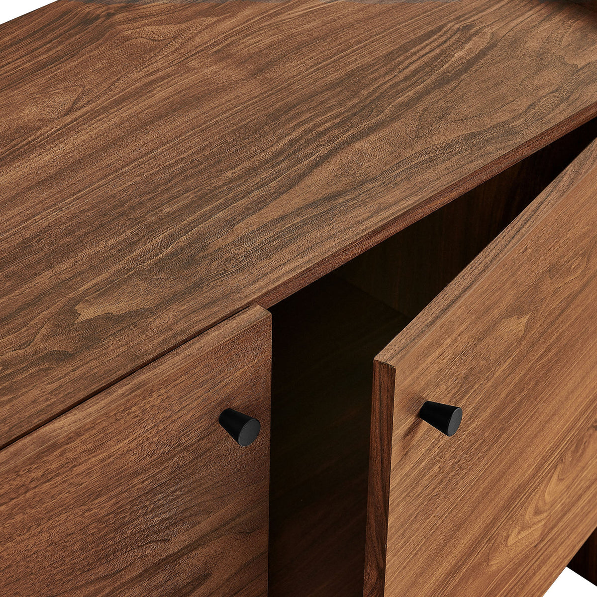 Yarrow 77 Inch Fluted Four Door TV Stand by Modway, photo 7 of 9