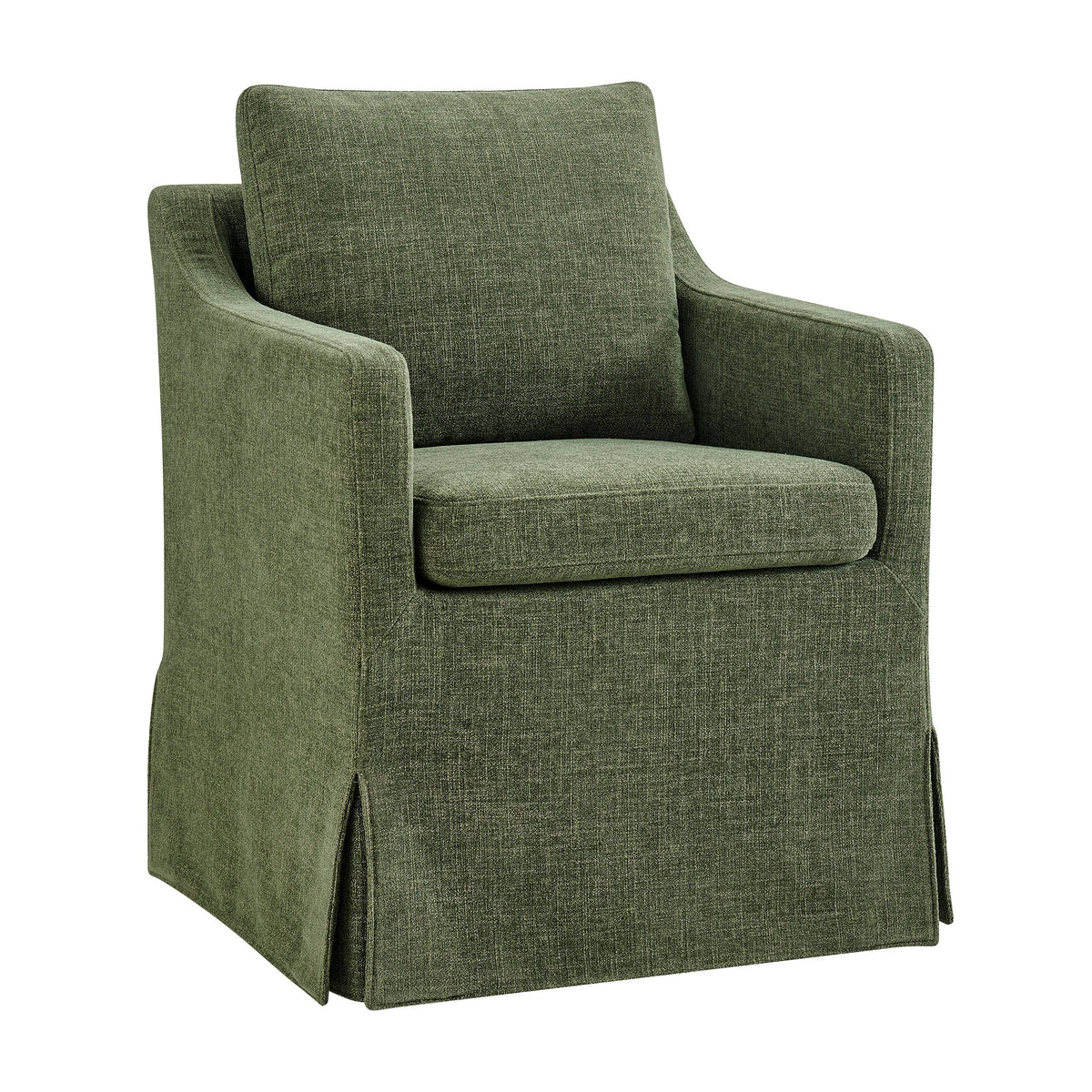 Serene Slipcovered Performance Fabric Dining Armchair by Modway