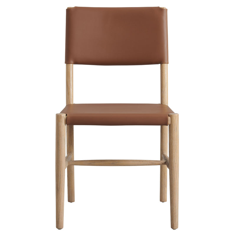 Dover Wood Vegan Leather Dining Side Chair by Modway, photo 6 of 9