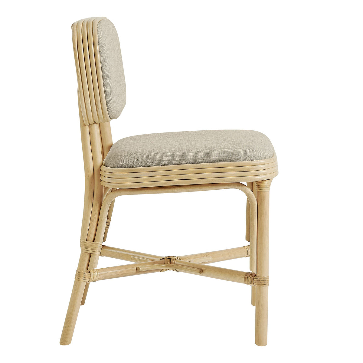 Bahari Upholstered Rattan Dining Chair by Modway, photo 4 of 18
