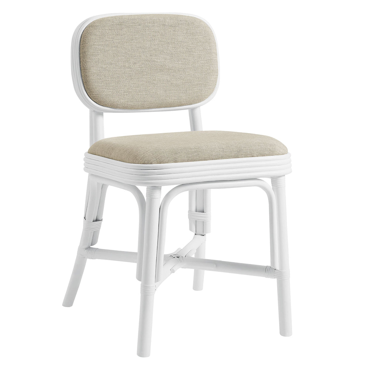 Bahari Upholstered Rattan Dining Chair by Modway, photo 10 of 18
