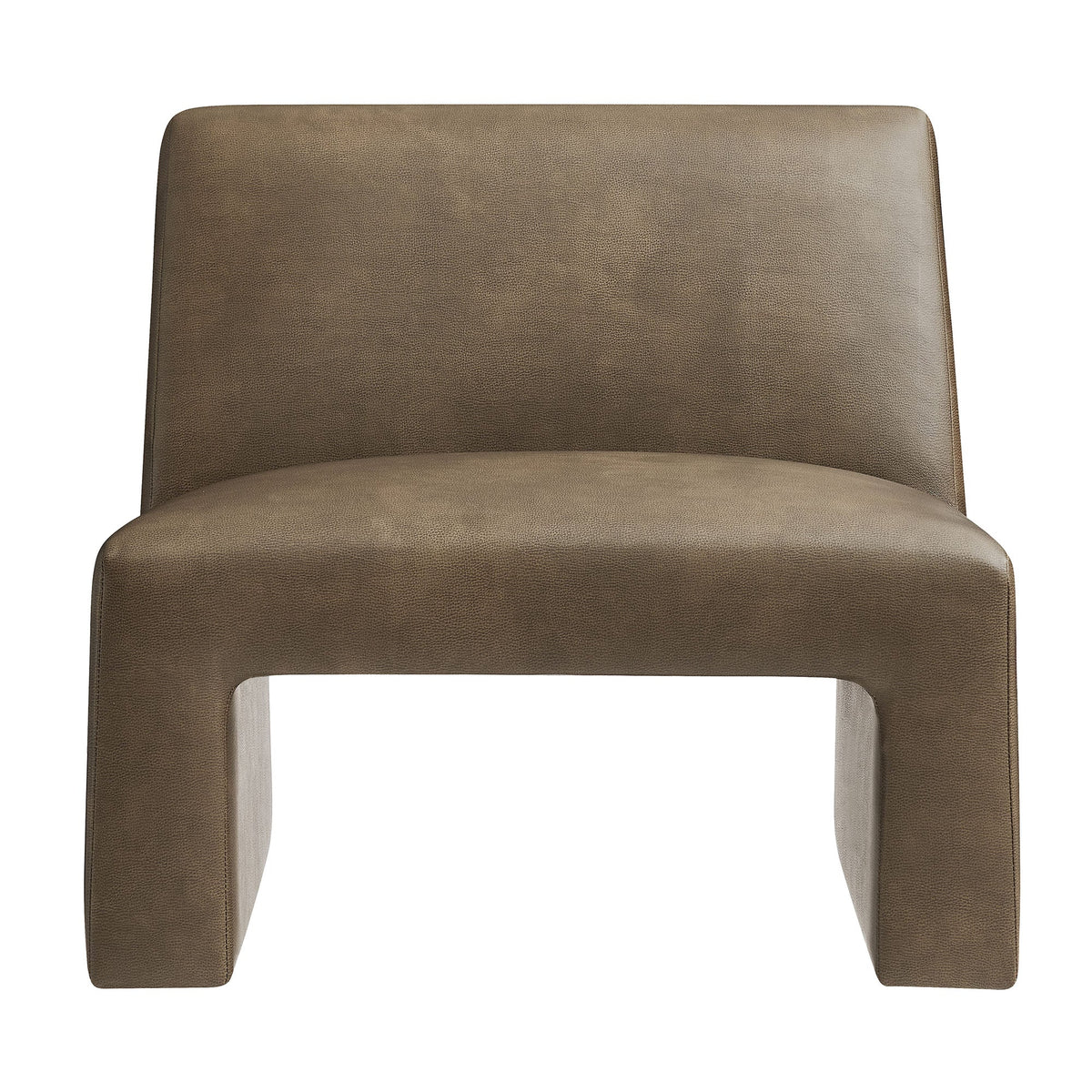 Amita Vegan Leather Armless Accent Chair by Modway, photo 24 of 27