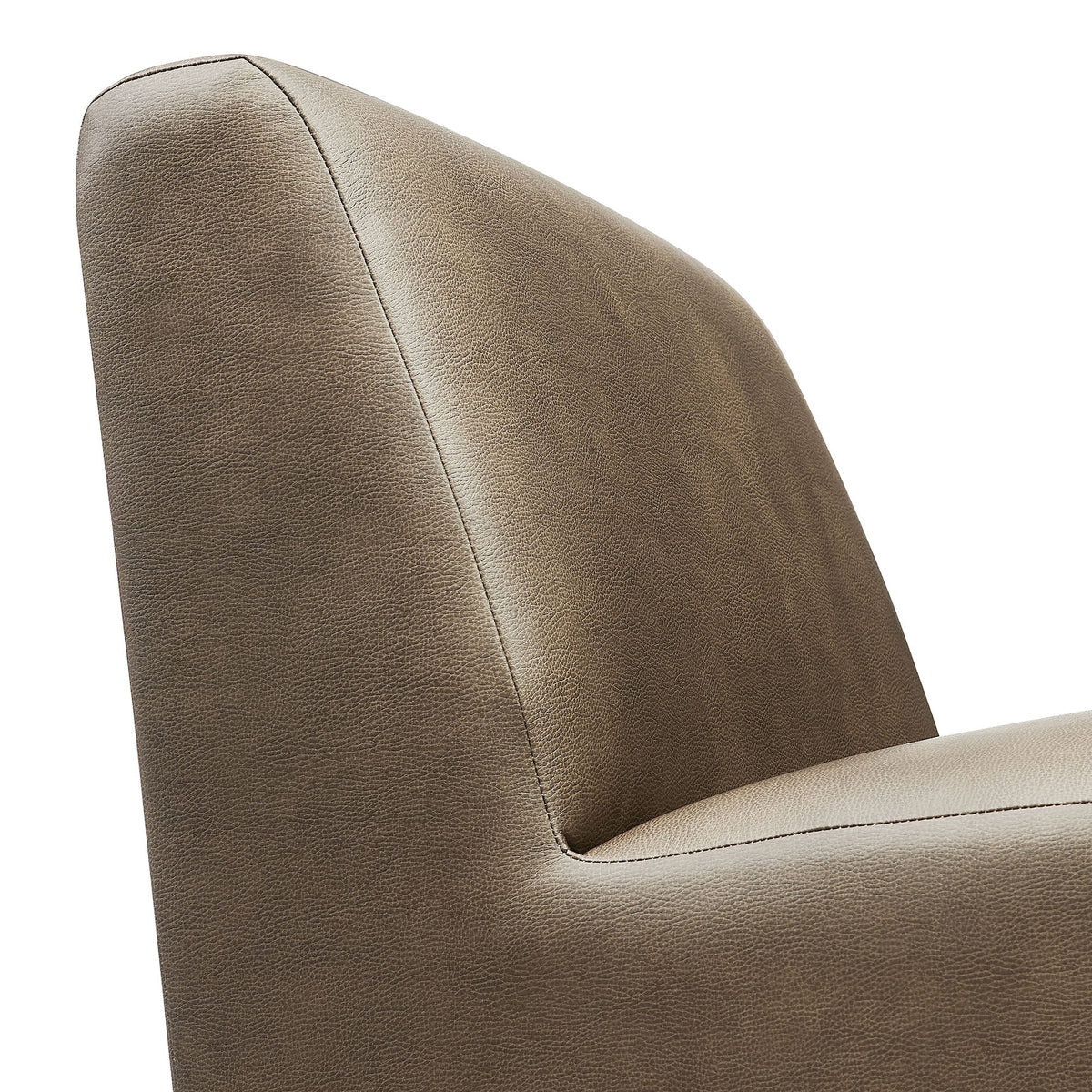 Amita Vegan Leather Armless Accent Chair by Modway, photo 25 of 27