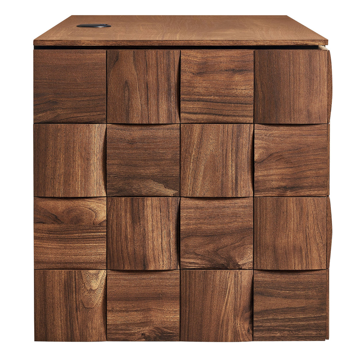 Duskin Geometric Block Design Wall Mounted TV Stand by Modway, photo 4 of 19