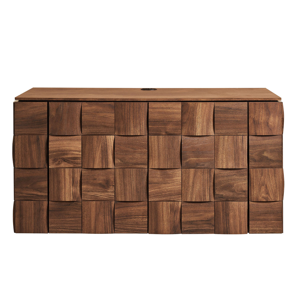 Duskin Geometric Block Design Wall Mounted TV Stand by Modway, photo 5 of 19