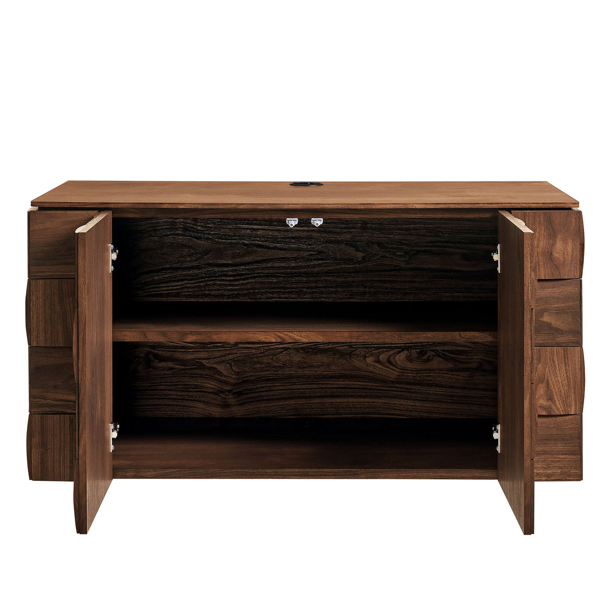 Duskin Geometric Block Design Wall Mounted TV Stand by Modway, photo 6 of 19