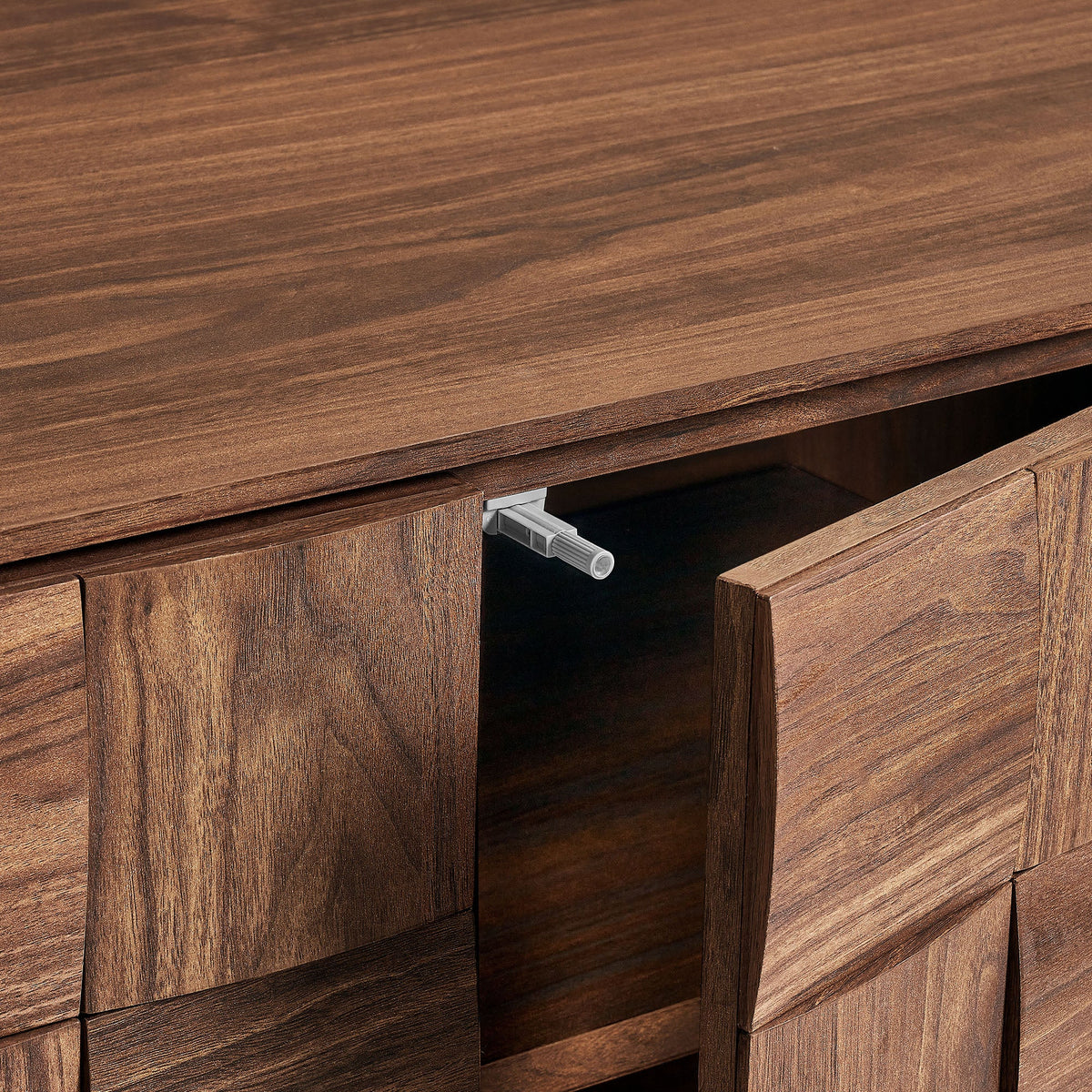Duskin Geometric Block Design Wall Mounted TV Stand by Modway, photo 16 of 19
