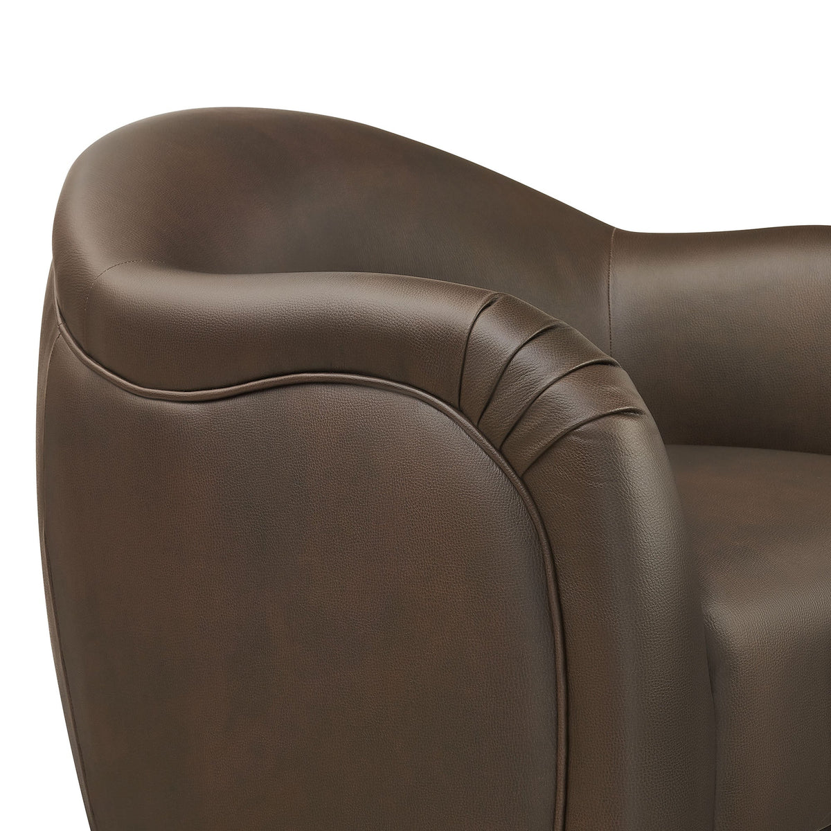 Compose Barrel Vegan Leather Accent Chair by Modway, photo 7 of 36