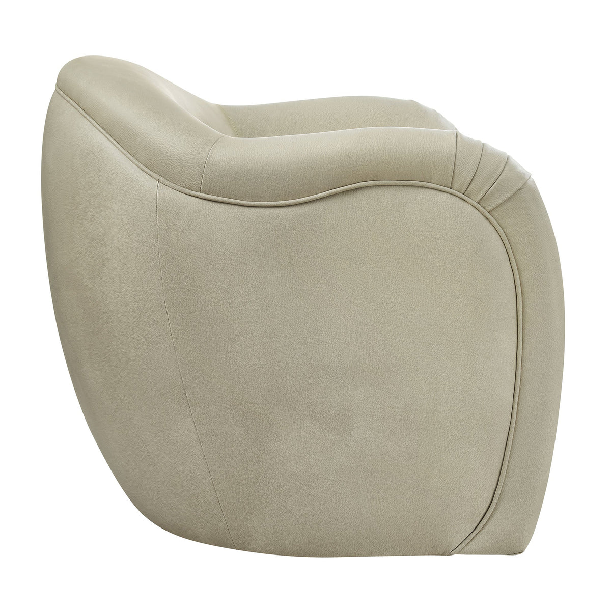 Compose Barrel Vegan Leather Accent Chair by Modway, photo 13 of 36