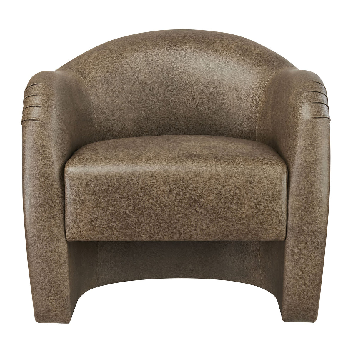 Compose Barrel Vegan Leather Accent Chair by Modway, photo 24 of 36