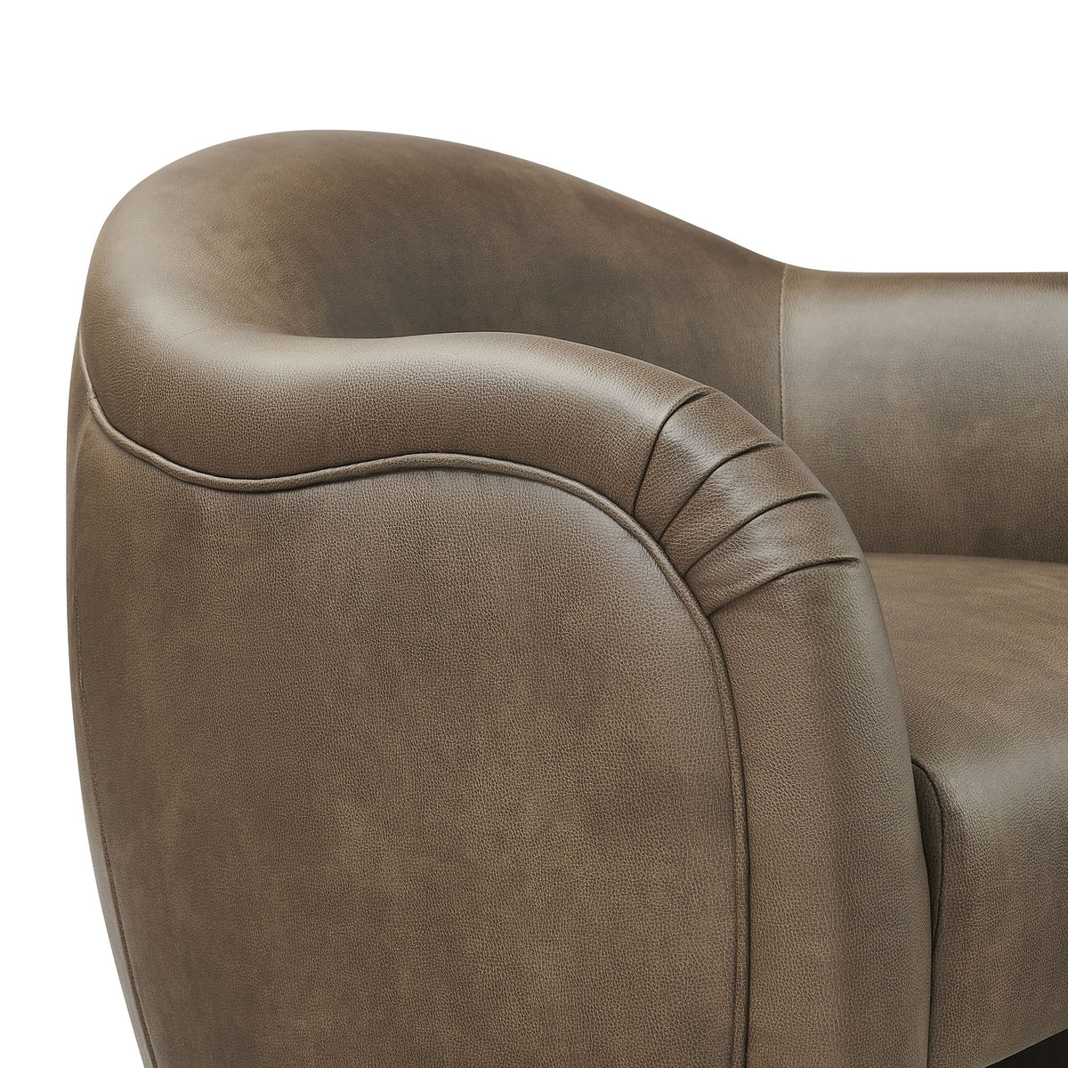 Compose Barrel Vegan Leather Accent Chair by Modway, photo 25 of 36