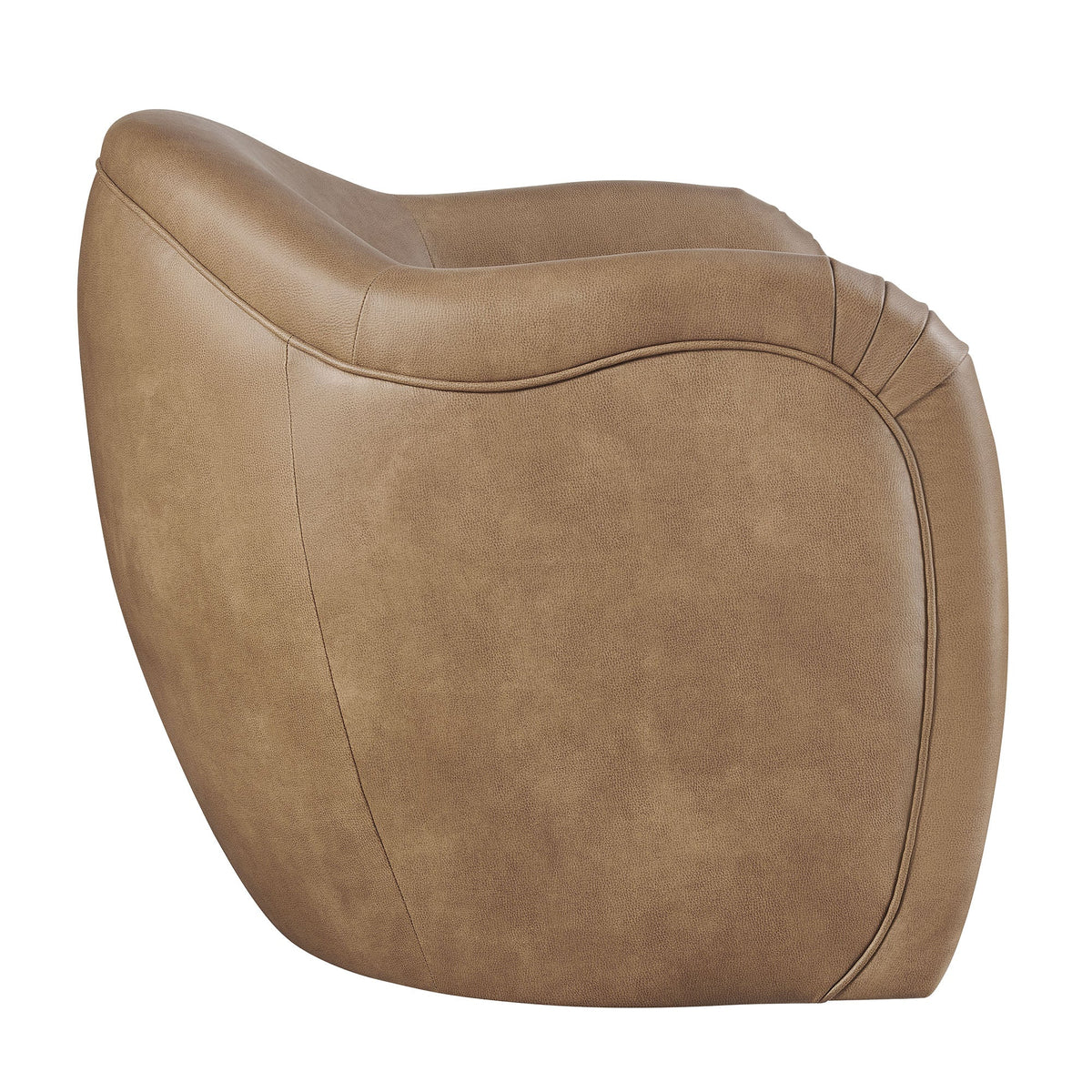Compose Barrel Vegan Leather Accent Chair by Modway, photo 31 of 36