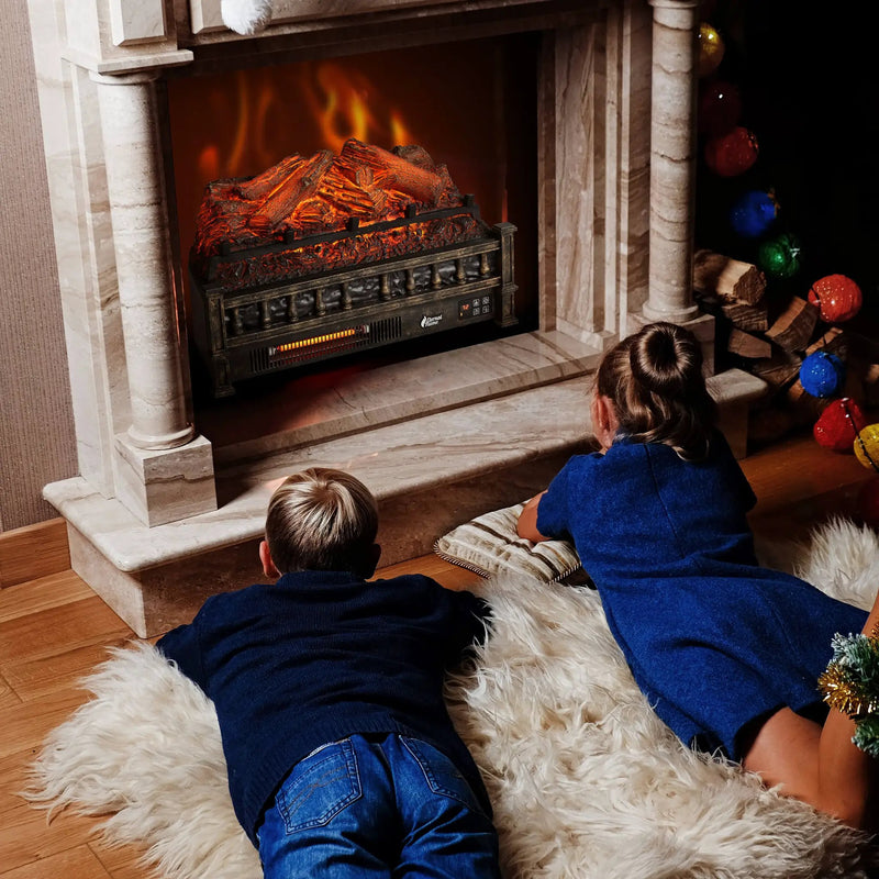 Eternal Flame EF23-LG Electric Fireplace Logs by TURBRO