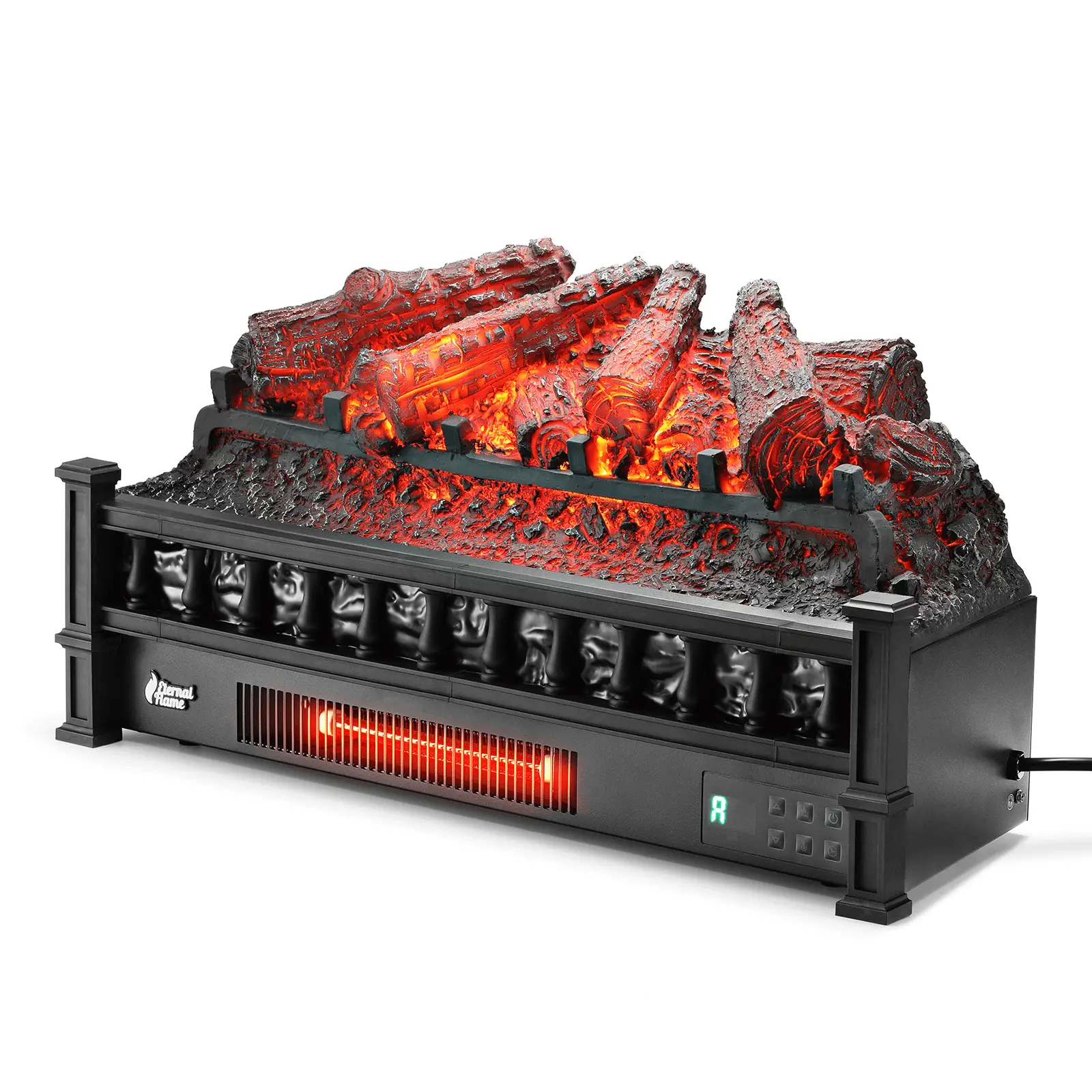 (Open Box) Eternal Flame EF26-PB Electric Fireplace Logs by TURBRO