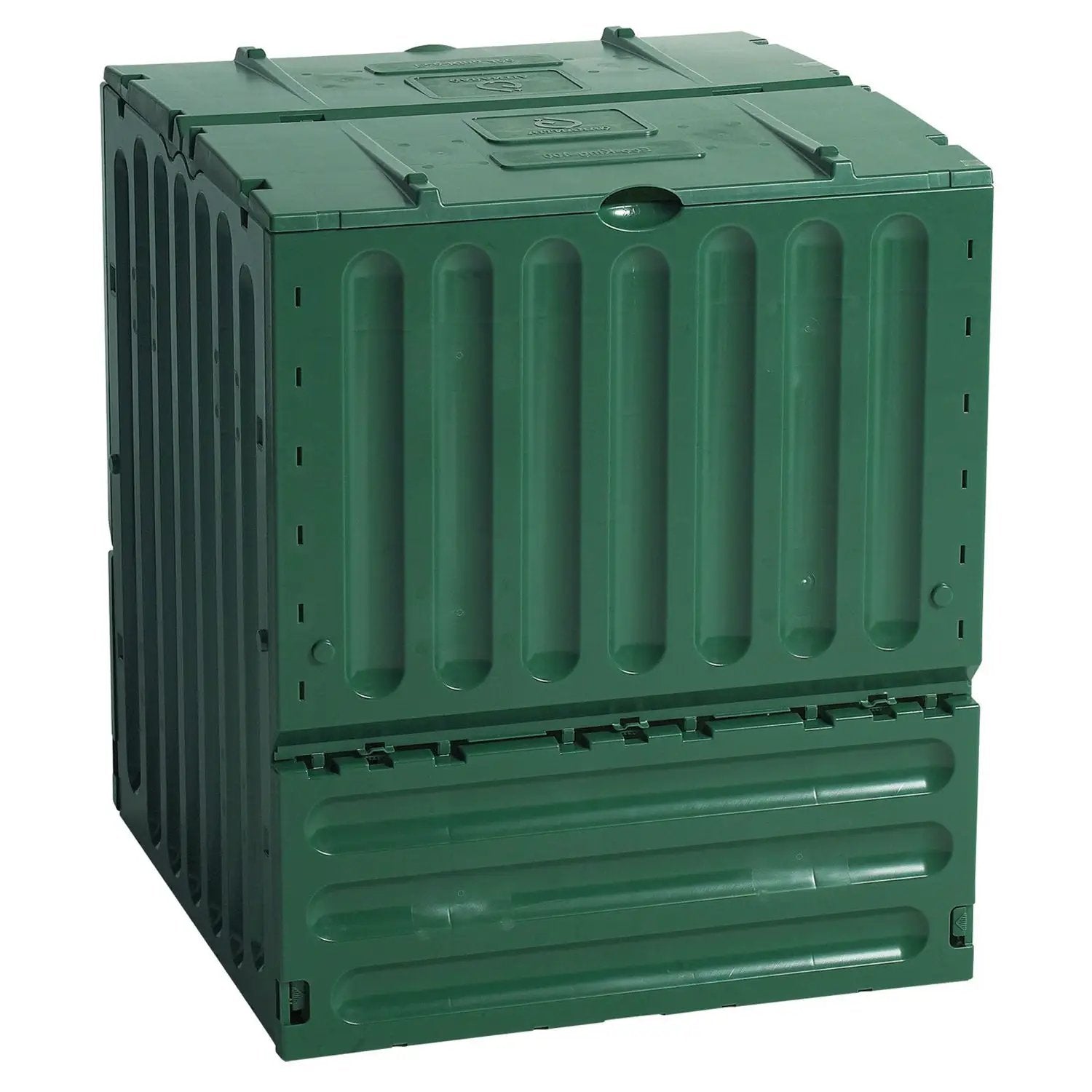 Outdoor Composting 110-Gallon Composter Recycle Plastic Compost Bin - Green by HomePacific