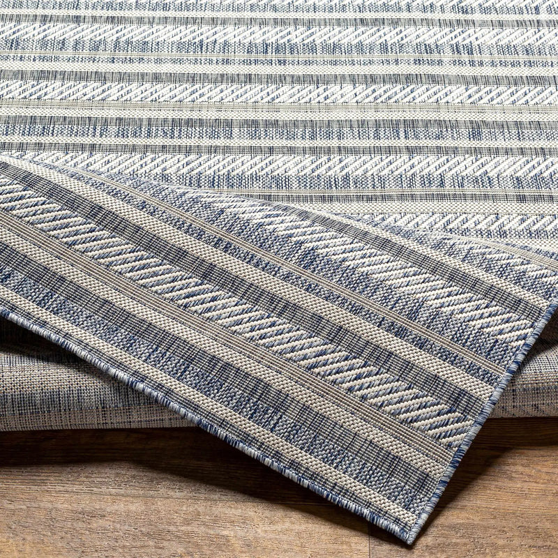 Emirgazi Striped Nordic Outdoor Rug by Boutique Rugs