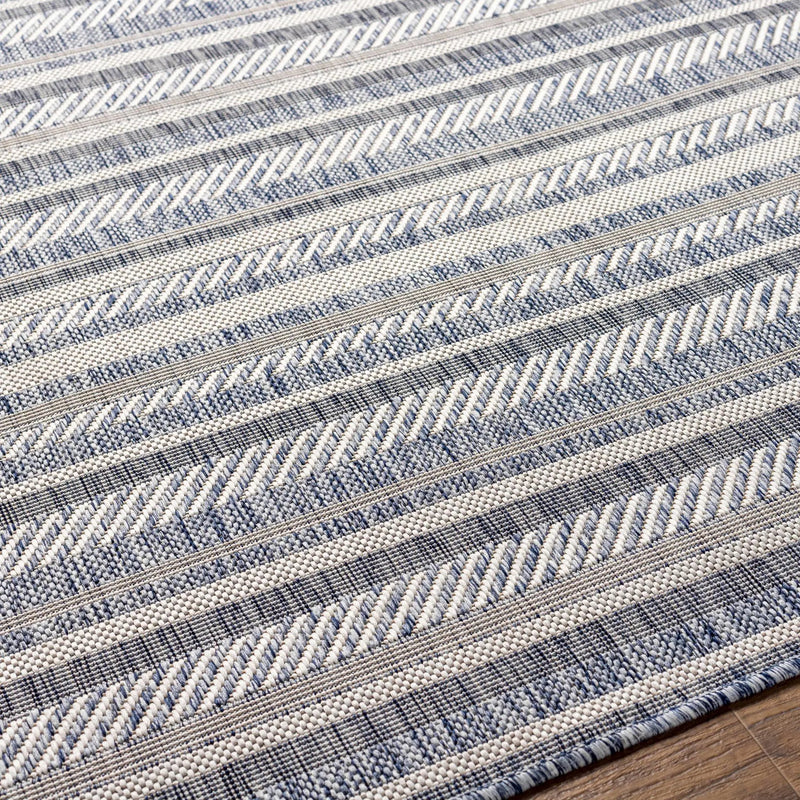 Emirgazi Striped Nordic Outdoor Rug by Boutique Rugs