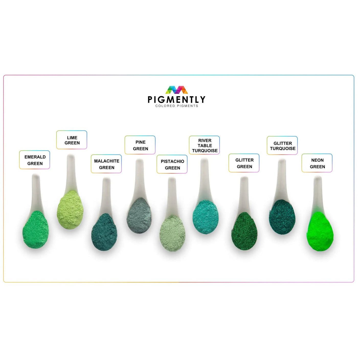 Emerald Green Epoxy Powder Pigment by UltraClear Epoxy