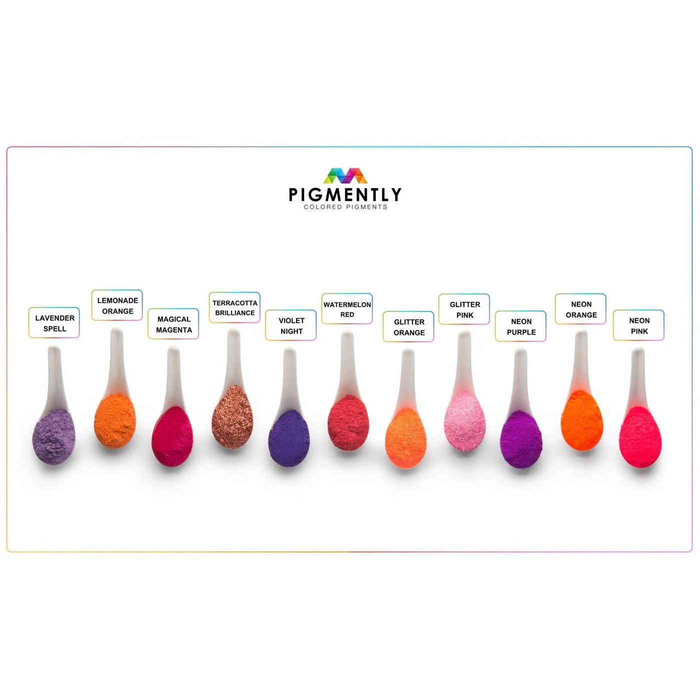Neon Orange Epoxy Powder Pigment by UltraClear Epoxy