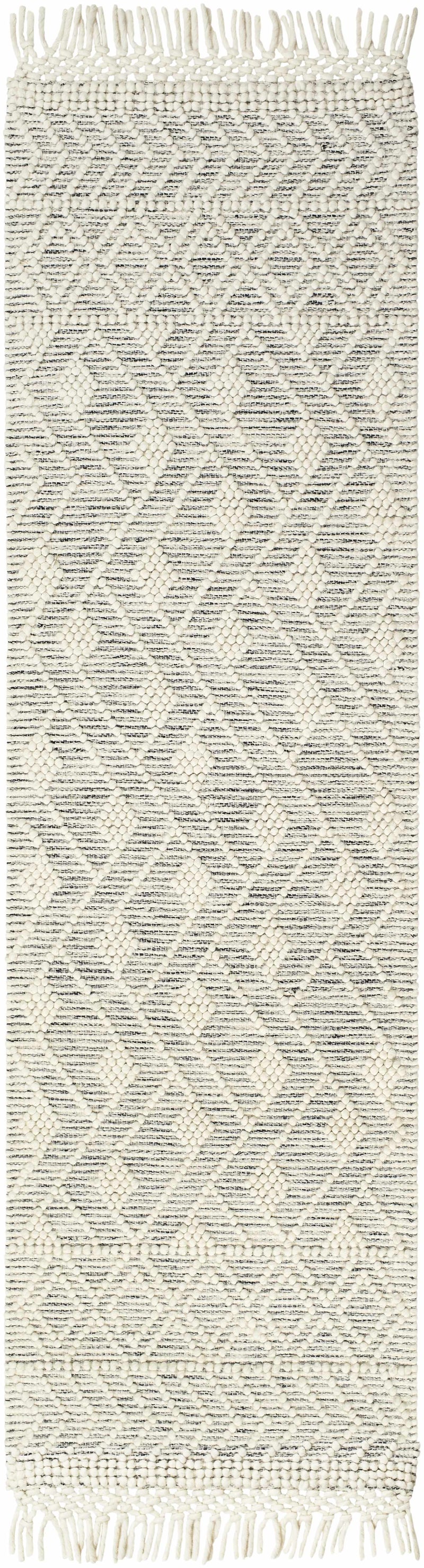 Erica Wool Rug with Tassels - Clearance by Boutique Rugs
