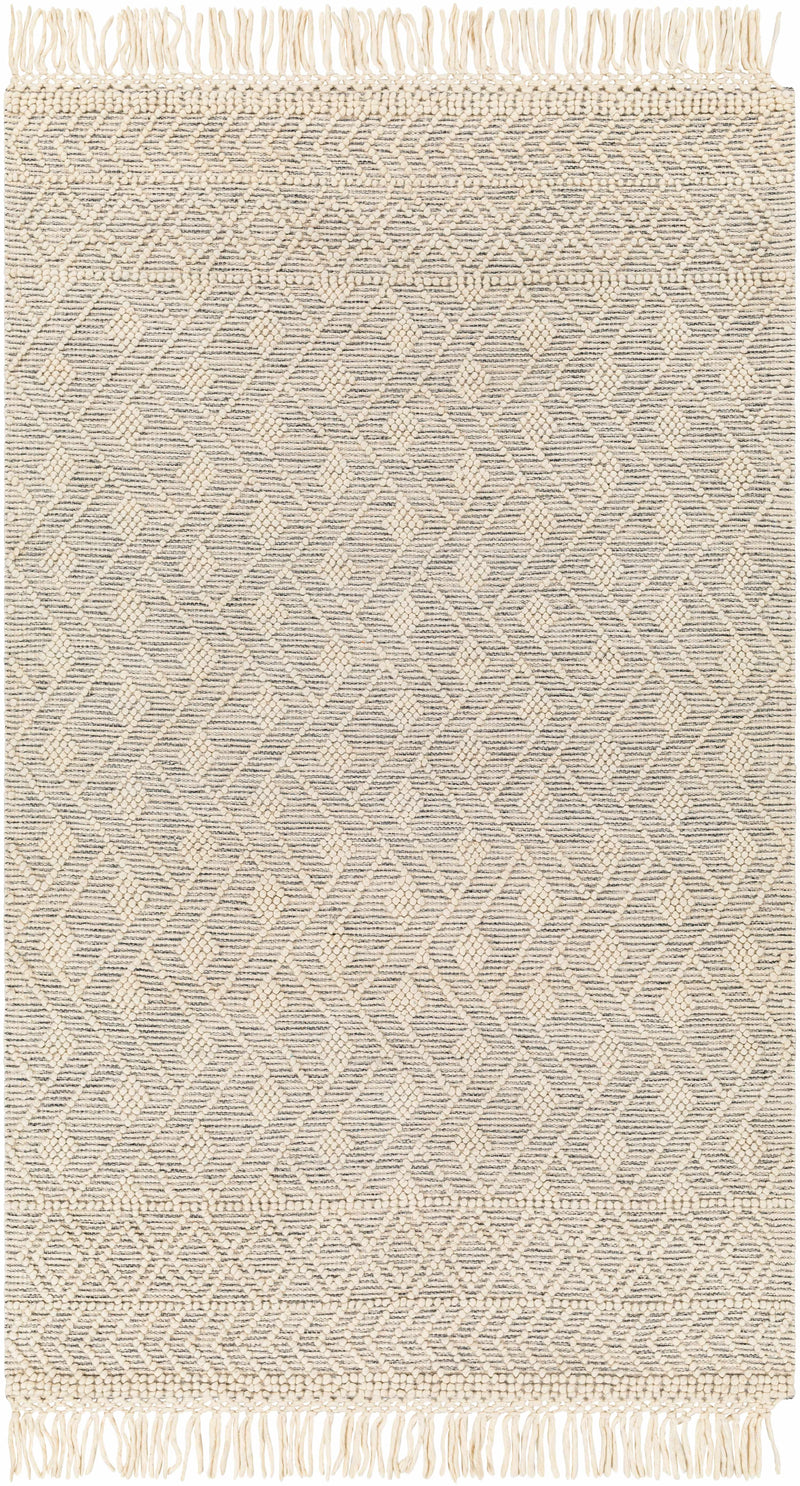 Erica Wool Rug with Tassels - Clearance by Boutique Rugs