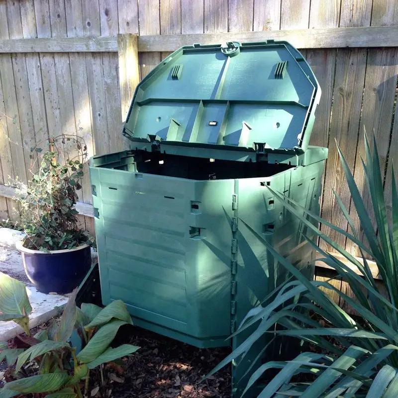 Heavy Duty Plastic 32-Cubic ft. Home Compost Bin Compooster by HomePacific