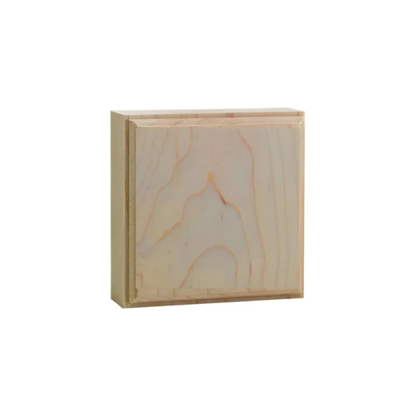 EWAP31 Casing Corner Block 1 inch x 3 inch Square Unfinished by NewMouldings