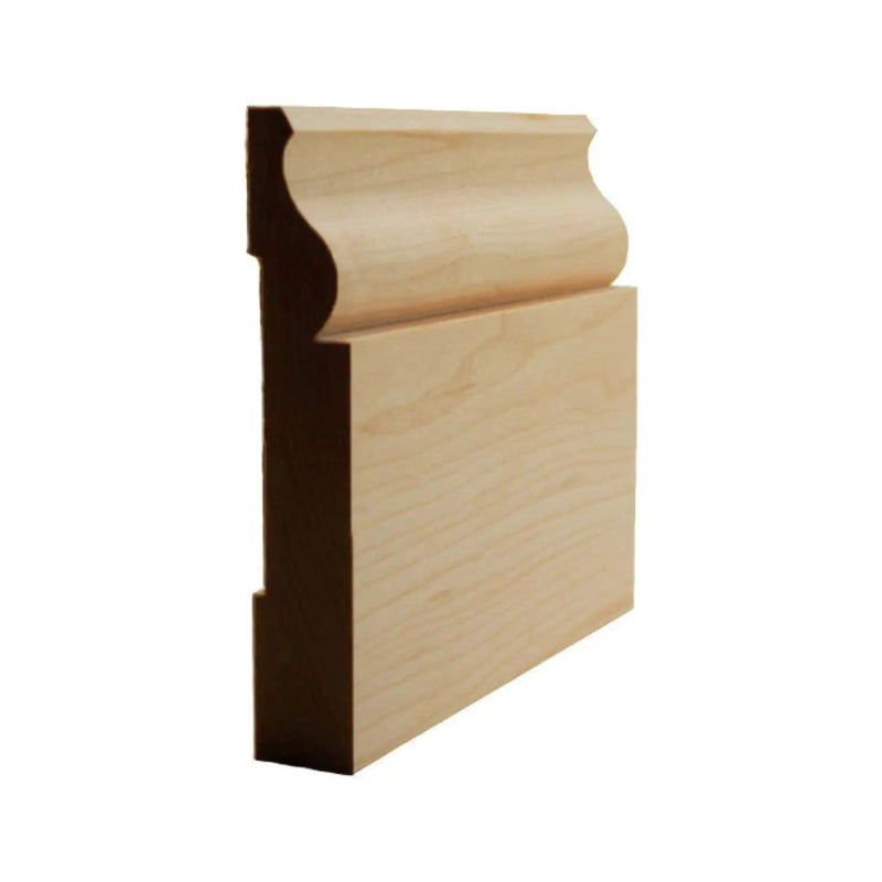 EWBB11 Colonial Baseboard 4" Tall x 11/16" Moulding. Unfinished by NewMouldings