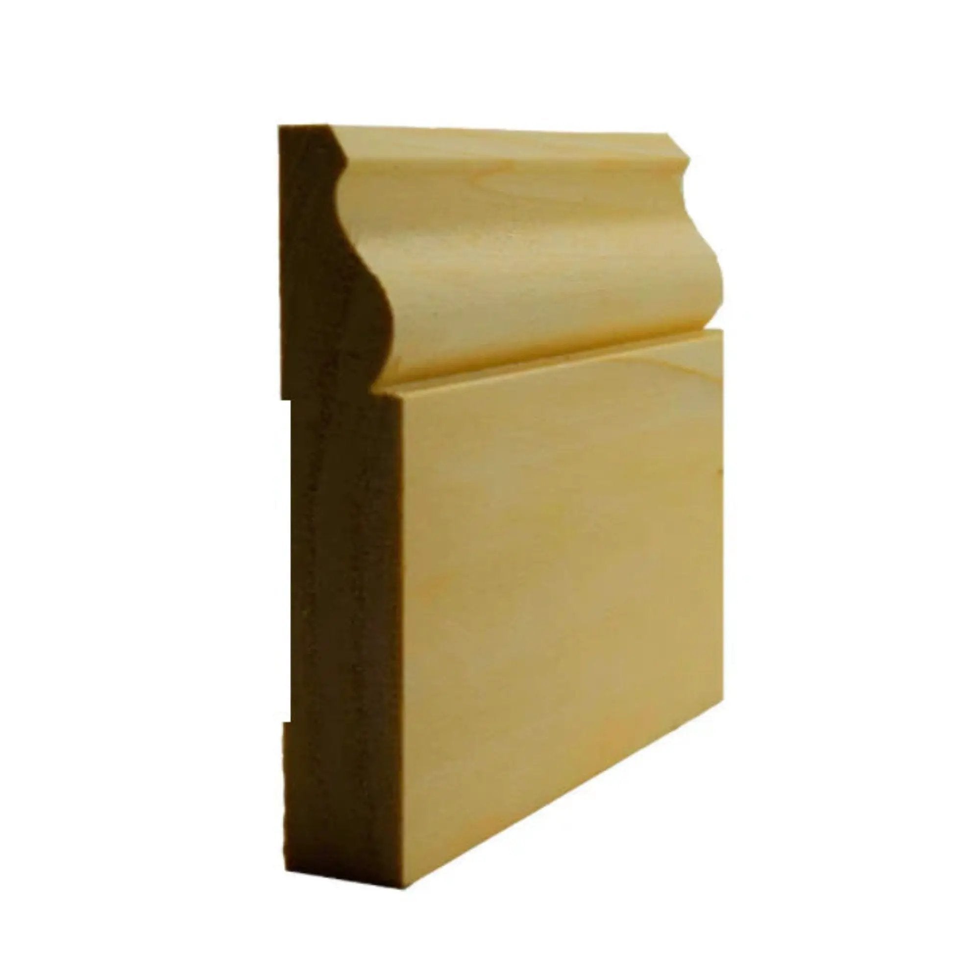 EWBB11 Colonial Baseboard 4" Tall x 11/16" Moulding. Unfinished by NewMouldings
