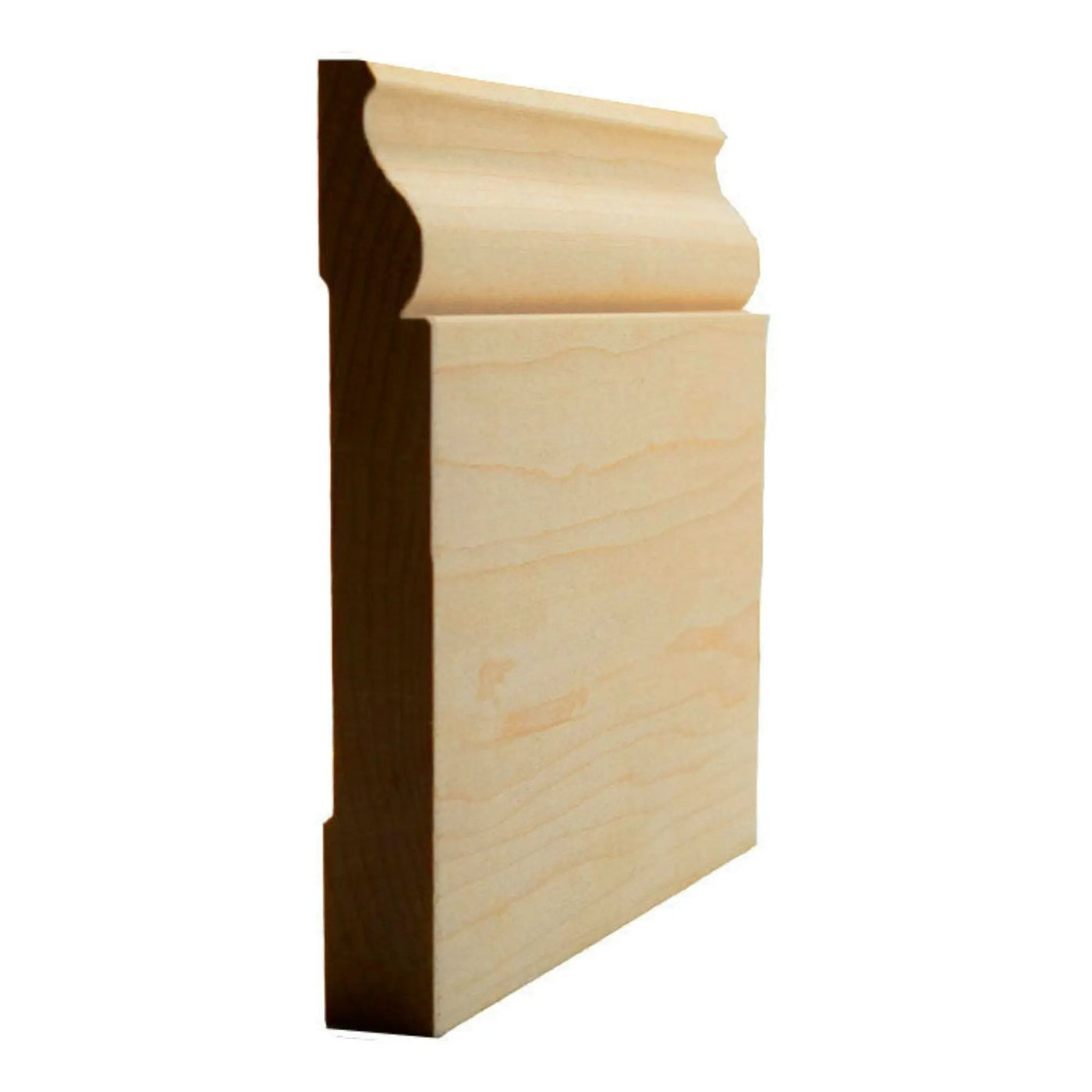 EWBB12 Colonial Baseboard 5-1/4" Tall x 11/16" Moulding. Unfinished by NewMouldings
