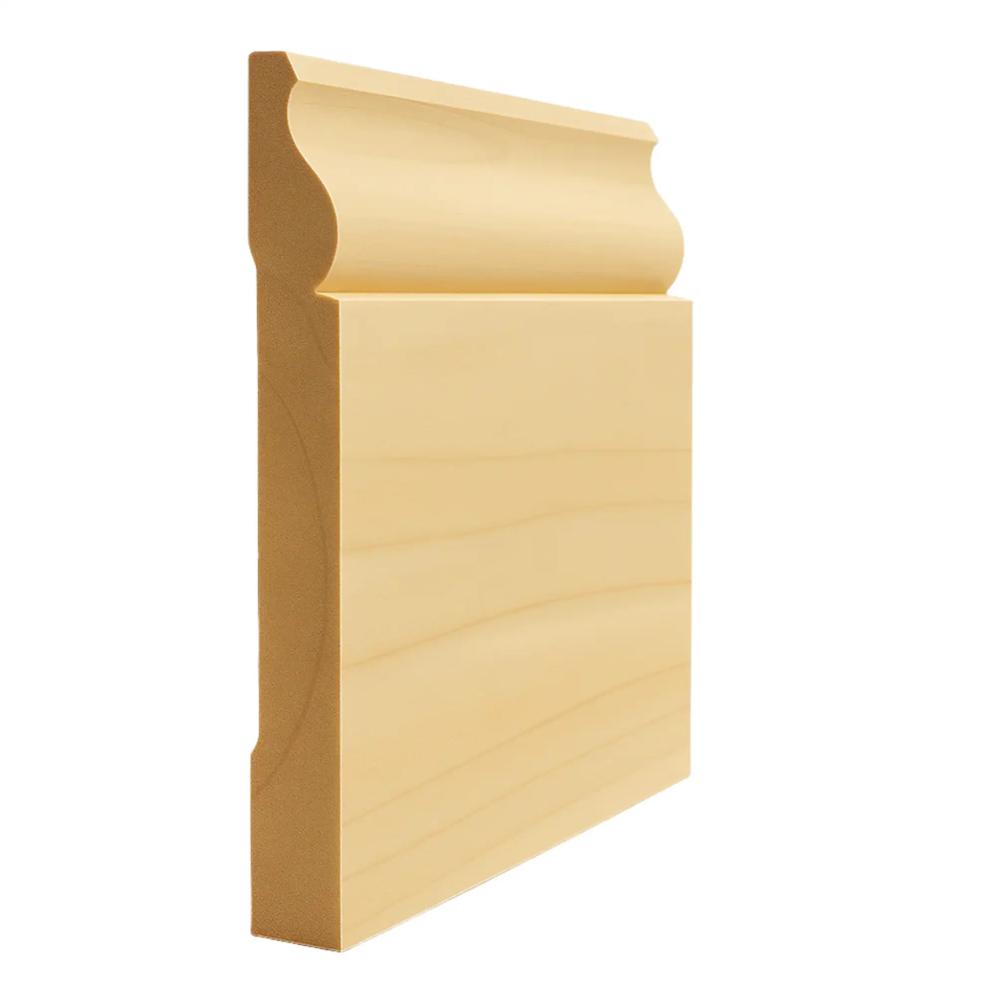 EWBB13 Colonial Baseboard 7-1/4" Tall x 11/16" Moulding. Unfinished by NewMouldings