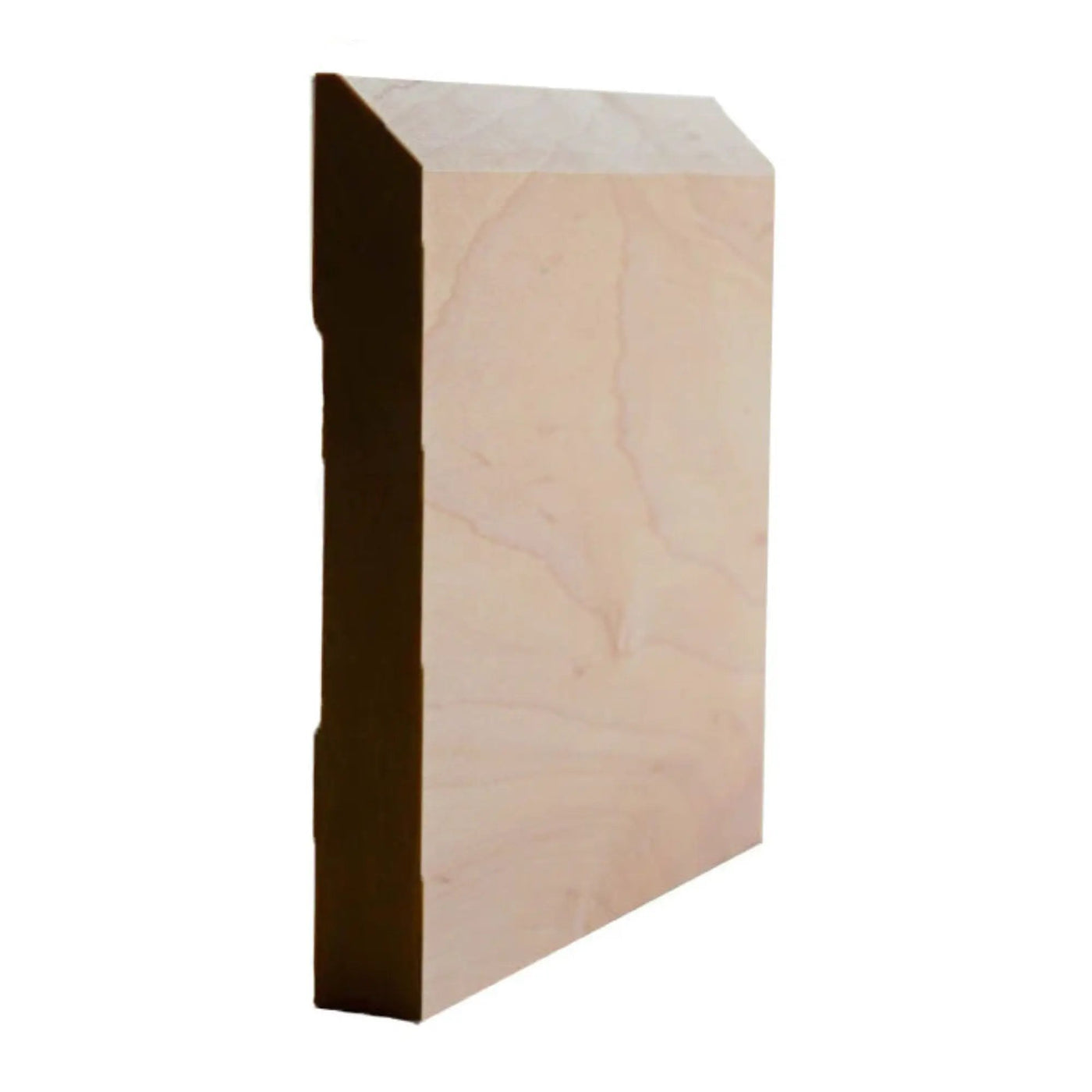 EWBB15 Beveled Edge Baseboard 5-1/4" Tall x 11/16" Moulding Unfinished by NewMouldings