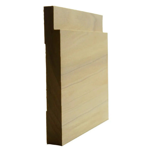 EWBB18 Notched Baseboard 5-1/4" Tall x 11/16"Moulding. Unfinished