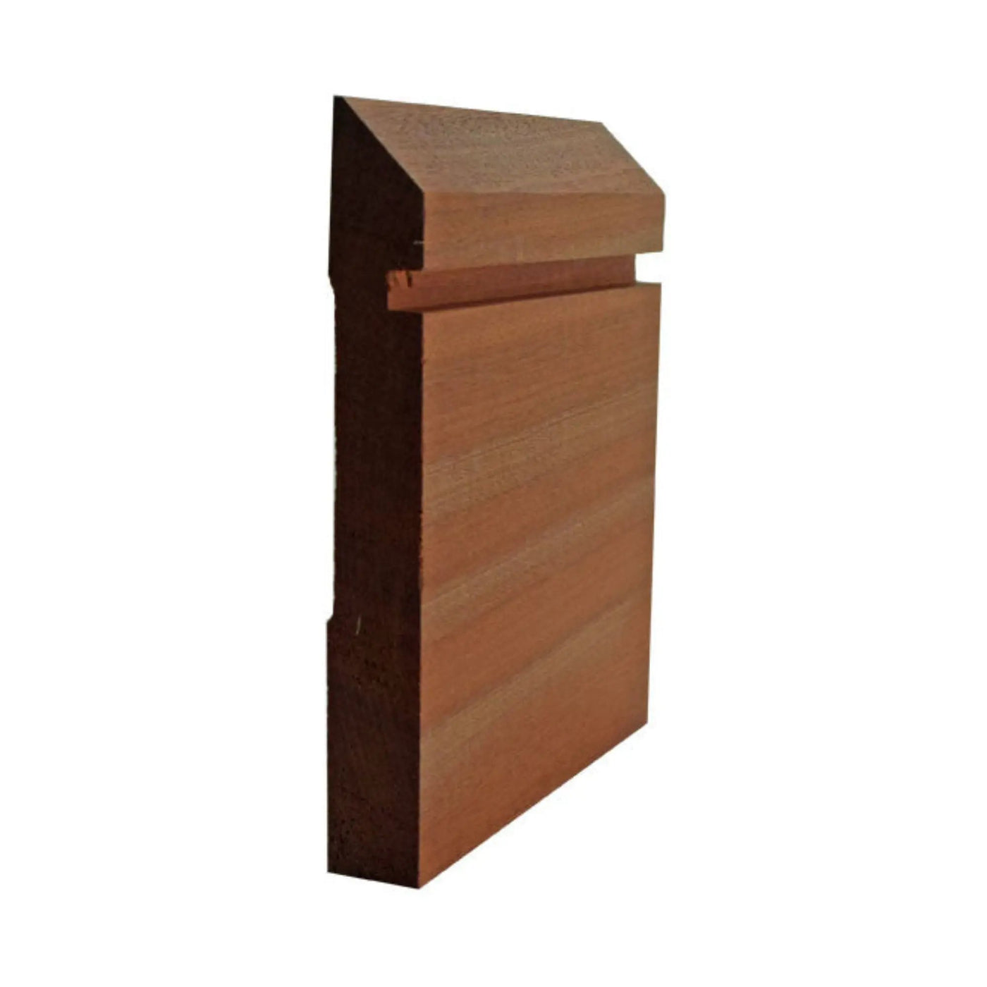 EWBB20 Bevel Groove 5-1/4" Tall x 11/16" Baseboard Moulding Unfinished by NewMouldings