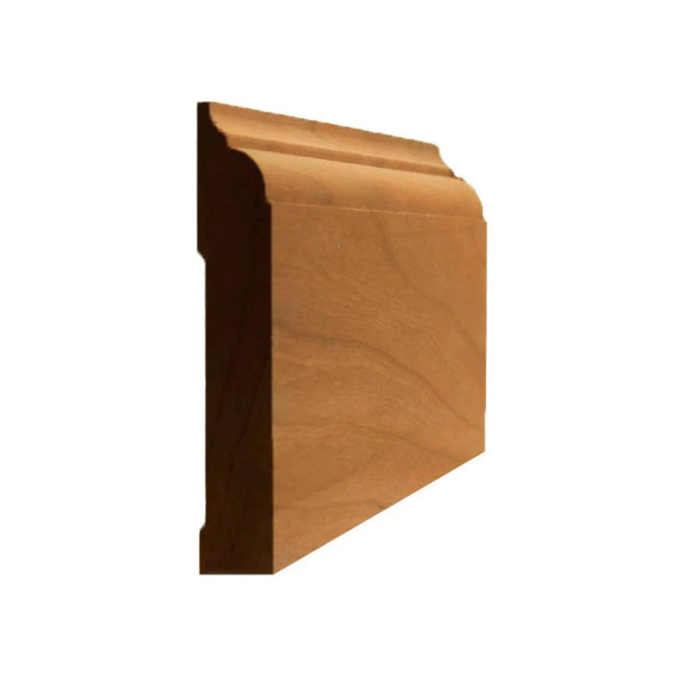 EWBB22 Nose & Cove 3-1/2" Tall x 11/16" Baseboard Moulding. Unfinished by NewMouldings