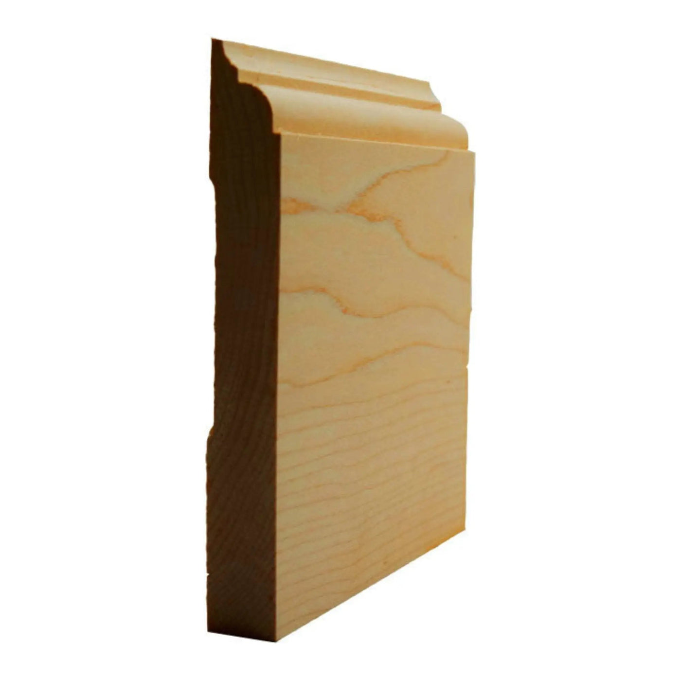 EWBB23 Nose & Cove 5-1/4" Tall x 11/16" Baseboard Moulding Unfinished by NewMouldings