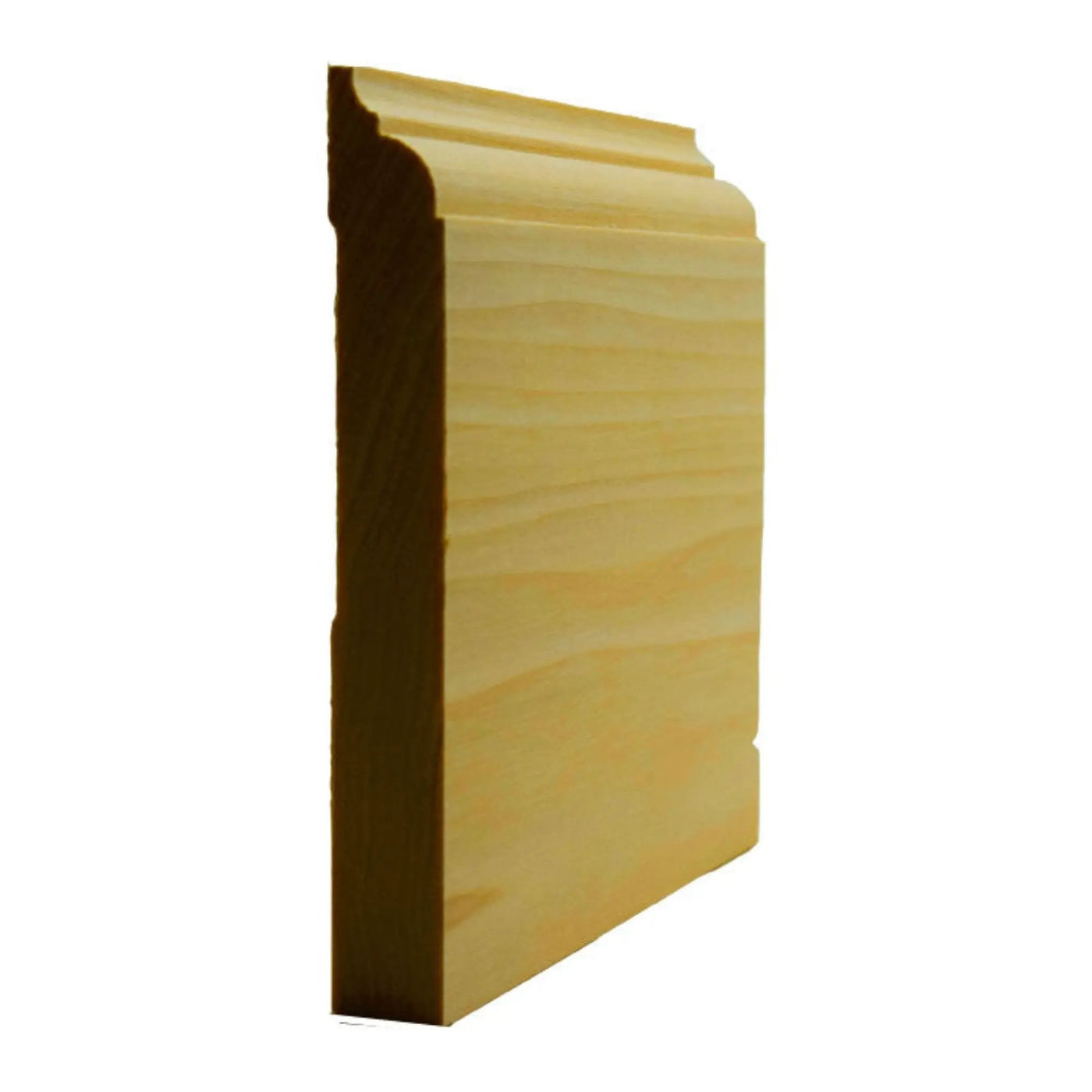 EWBB23 Nose & Cove 5-1/4" Tall x 11/16" Baseboard Moulding Unfinished by NewMouldings