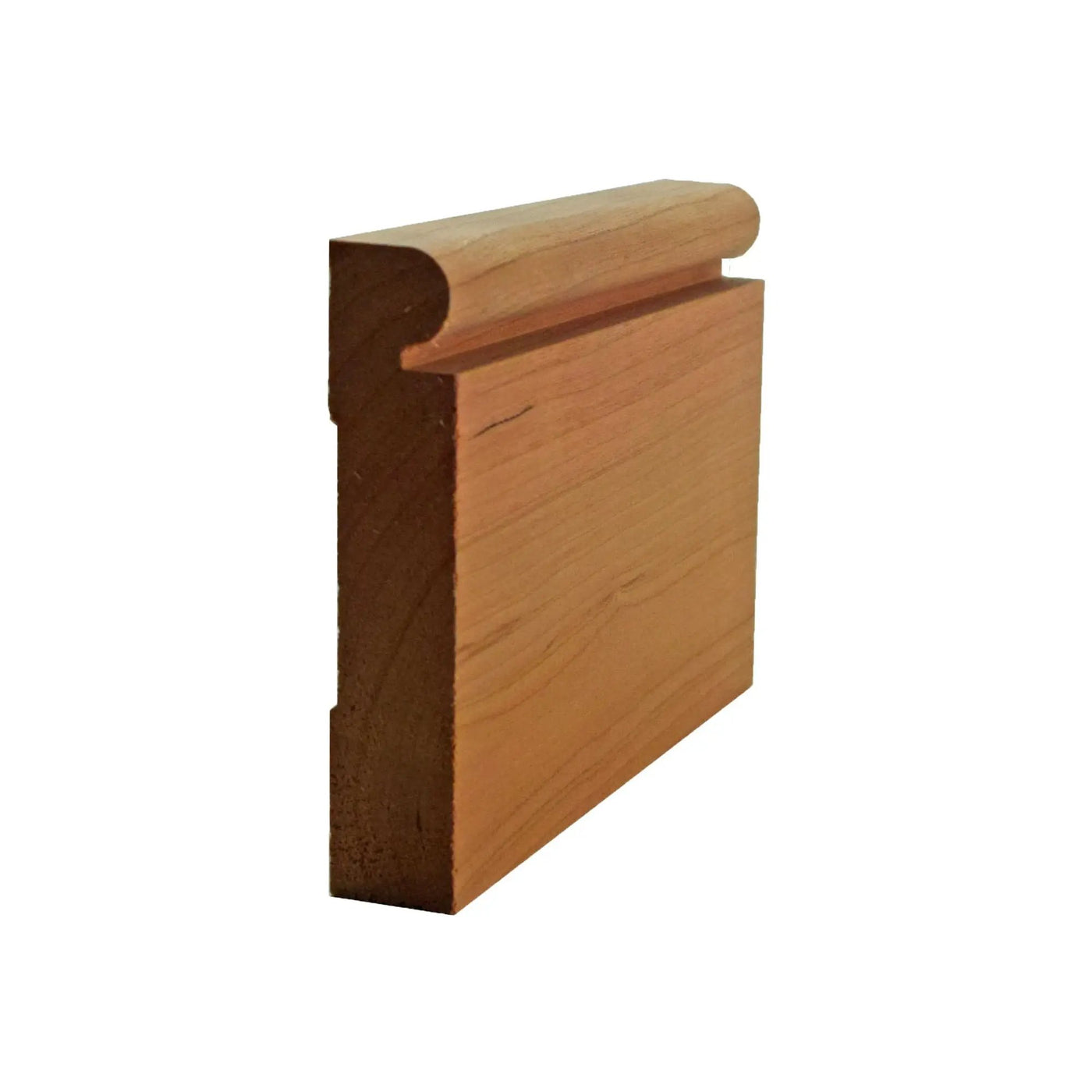 EWBB25 Beaded 3-1/2" Tall x 3/4" Baseboard Moulding. Unfinished by NewMouldings