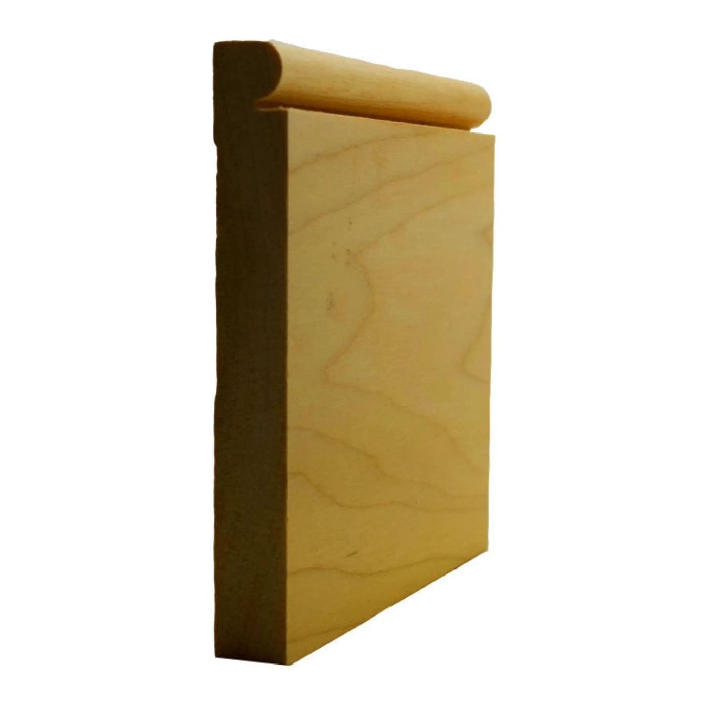 EWBB26 Beaded 5-1/4" Tall x 11/16" Baseboard Moulding. Unfinished by NewMouldings