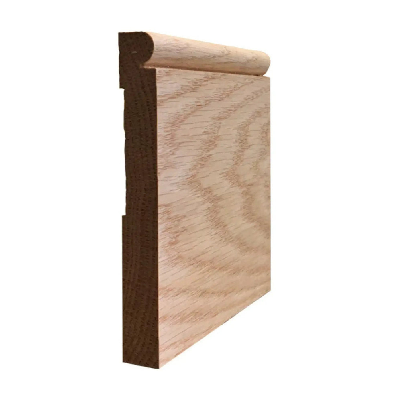 EWBB26 Beaded 5-1/4" Tall x 11/16" Baseboard Moulding. Unfinished by NewMouldings