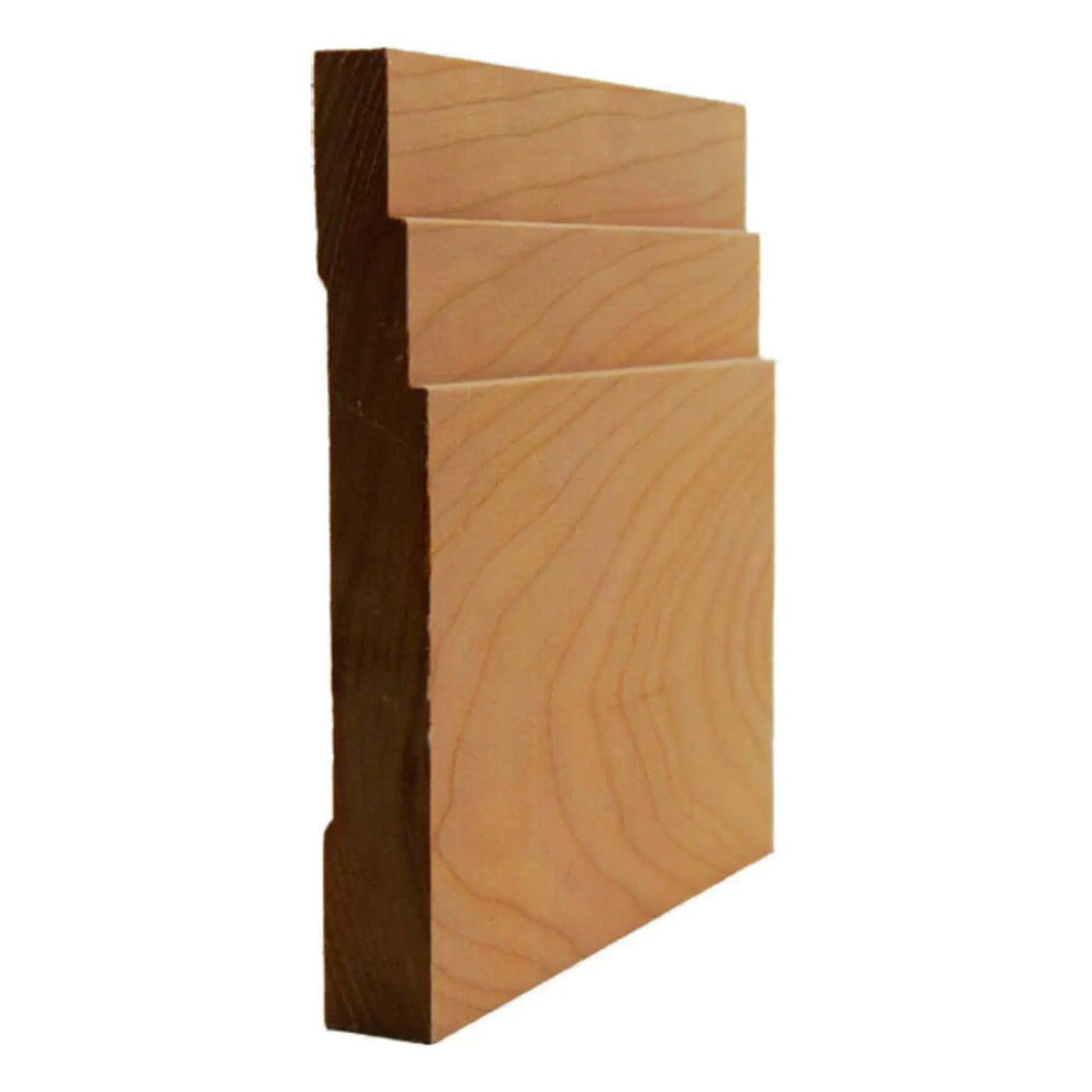 EWBB29 Contemporary Stepped 5-1/4" Tall x 11/16" Baseboard Unfinished by NewMouldings