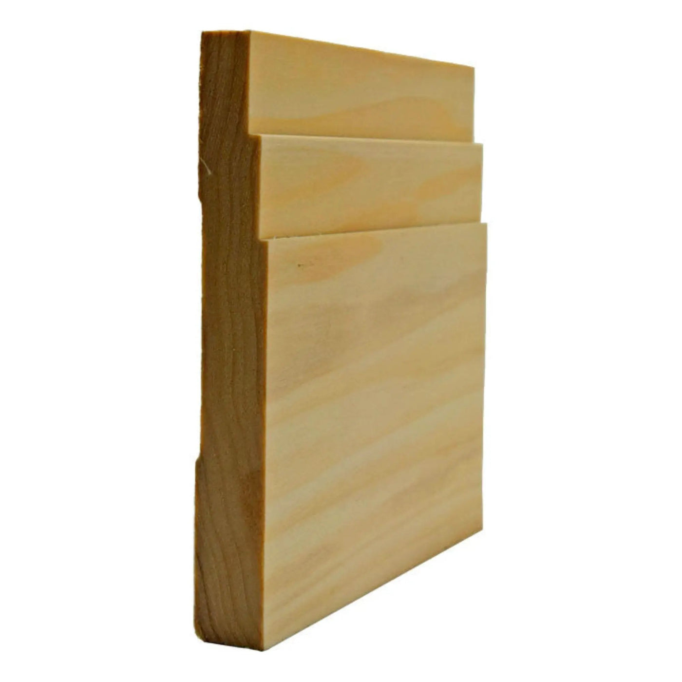 EWBB29 Contemporary Stepped 5-1/4" Tall x 11/16" Baseboard Unfinished by NewMouldings