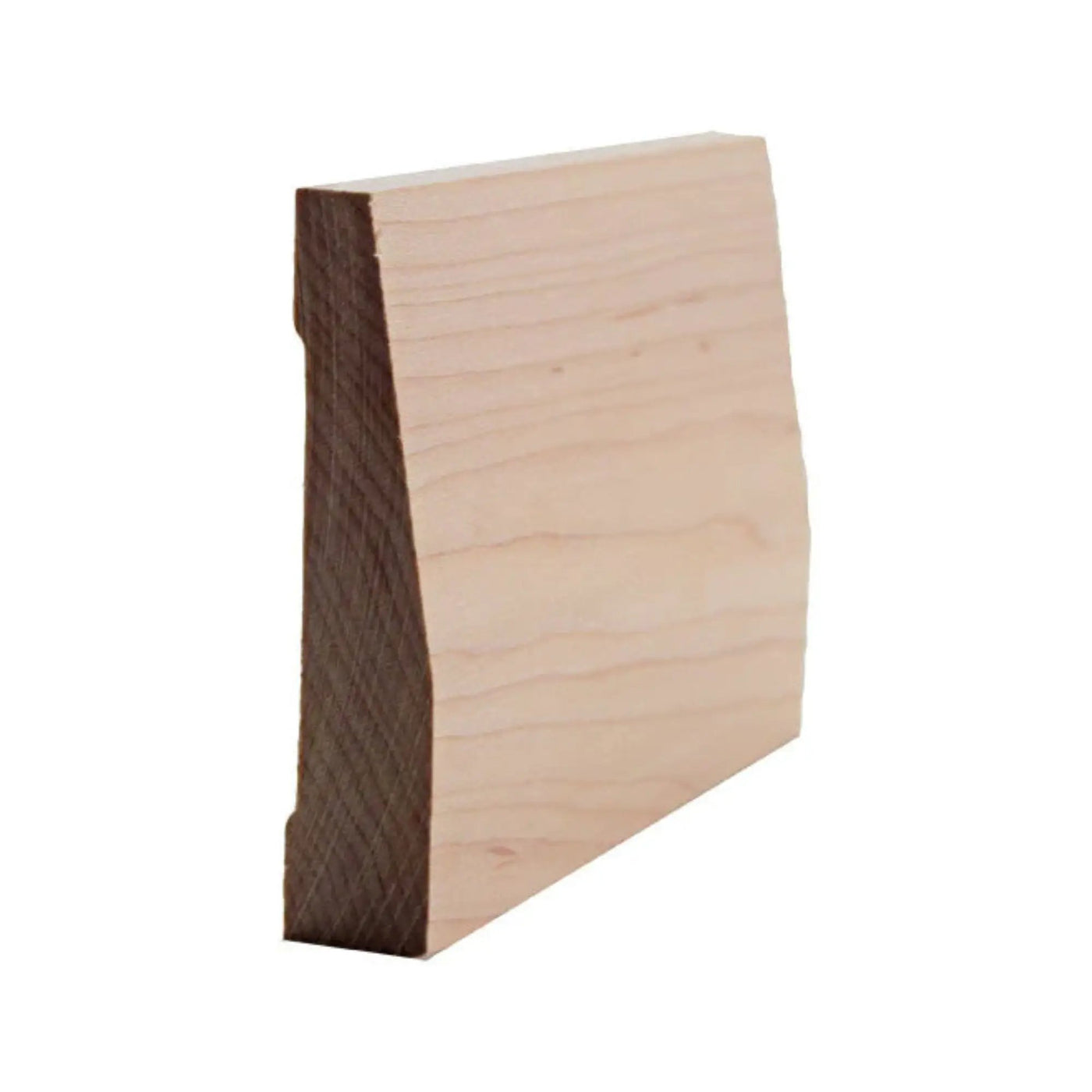 EWBB32 Beveled 3-1/2" Tall x 3/4" Baseboard Moulding. Unfinished by NewMouldings